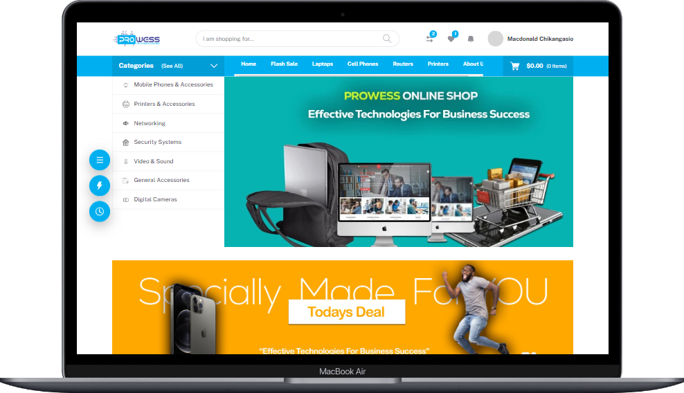 Prowess Technologies Shop promo